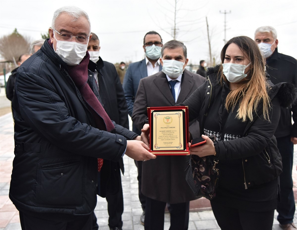 Ya Nasip Candan Camii ibadete açıldı