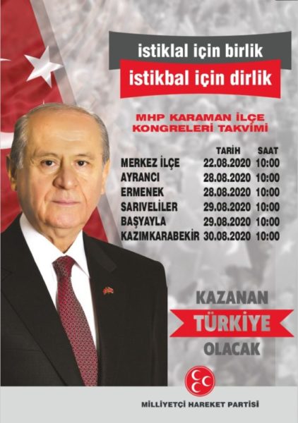 MHP Karaman'a atama yaptı