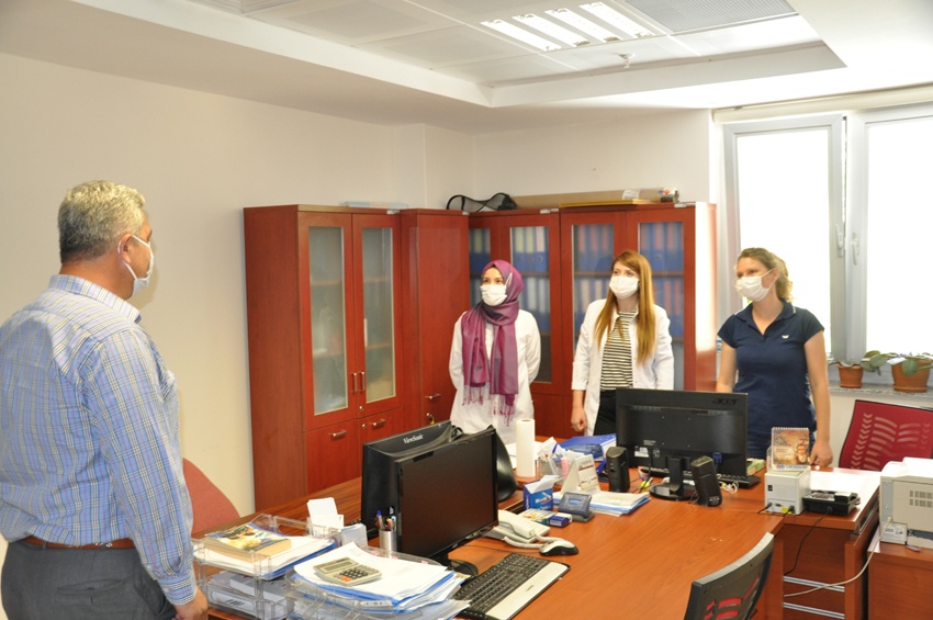 Zorlu'dan sağlık çalışanları ziyareti