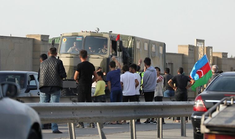 Ermenistan askeri araçlarına petrol taşıdılar