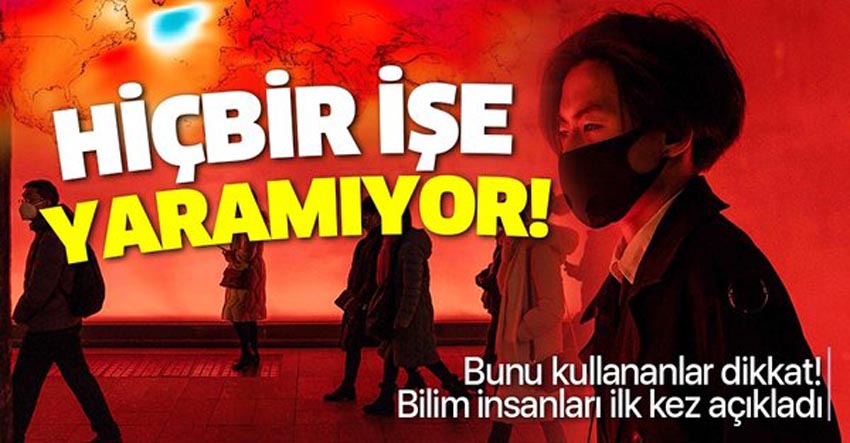 Siperlikler koronavirüse karşı etkisiz!