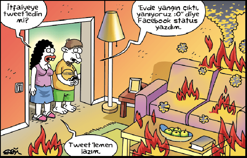 Karikatür paylaşanlar dikkat!