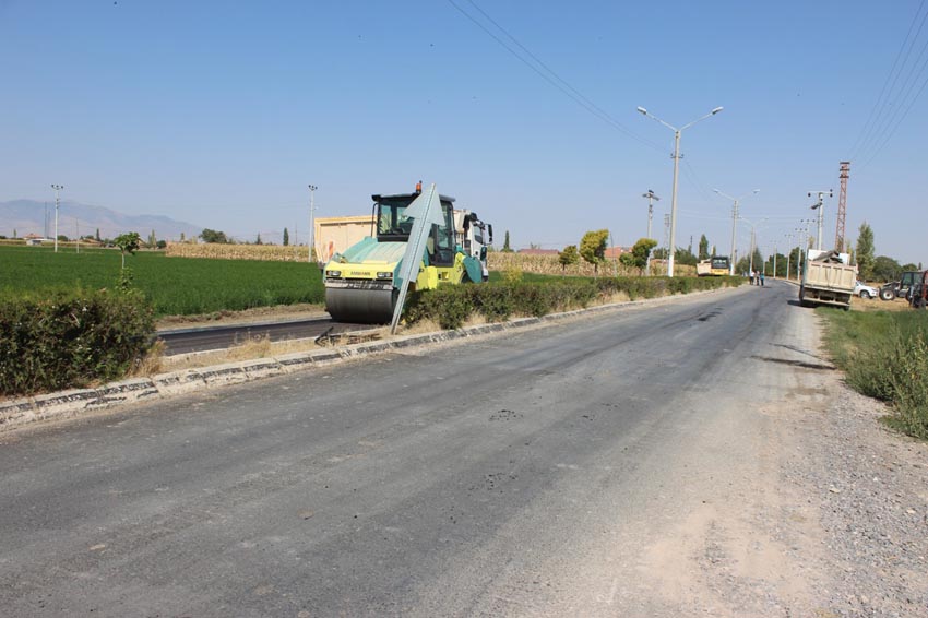 Sudurağı'na sıcak asfalt