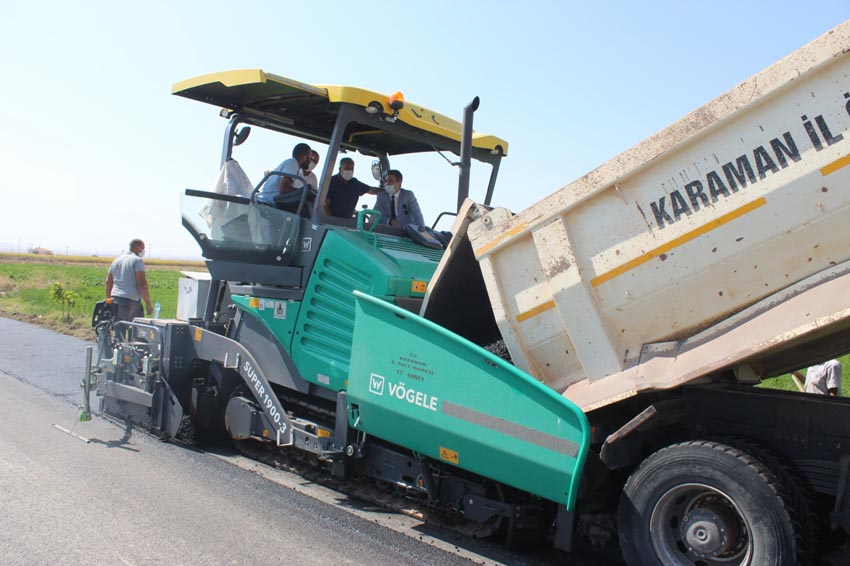 Sudurağı'na sıcak asfalt