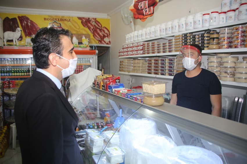 Semerciler Sokağında virüs denetlemesi