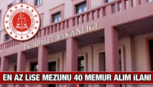 Adalet Bakanlığı KPSS ile memur alımı yapacak