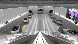 Elon Musk Las Vegas tünelinde Tesla otomobiller çalıştıracak