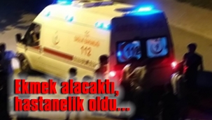 Ekmek almaya çıkmıştı, bıçaklandı!