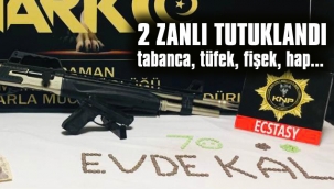 Yüzlerce hapla yakalandılar