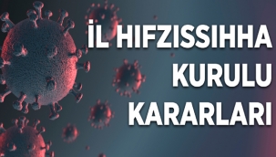 Karaman için 3 yeni karar