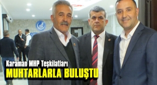 Başkan Ünüvar muhtarları ağırladı