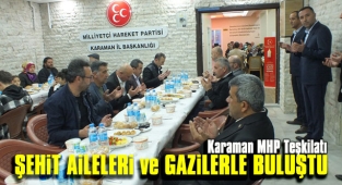 İftar yemeğinde buluştular