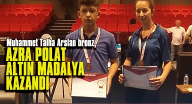 Gençler madalyalarına kavuştu