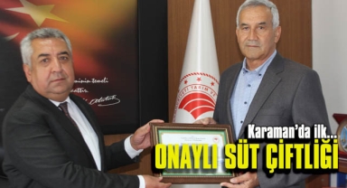İlk çiftlik onayı DURU'nun
