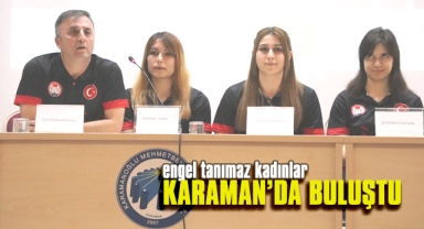 Karaman Gençlik Haftası'nda Milli sporcuları ağırladı