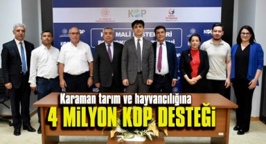 4 KOP projesi imzalandı