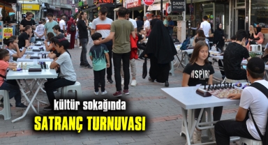 Kültür Sokağında büyük heyecan