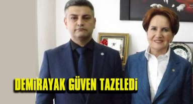 Ahmet Demirayak güven tazeledi