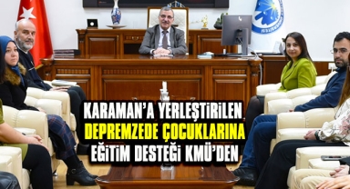 Depremzede çocuklara eğitim desteği