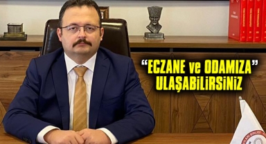 Karaman Eczacı Odası açıklamada bulundu