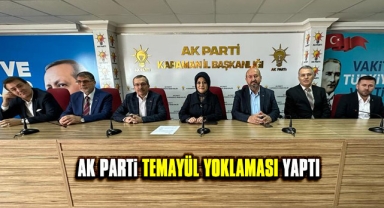 AK Parti'de temayül yoklaması yapıldı