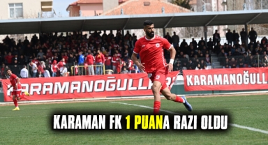 Karaman FK direkleri geçemedi