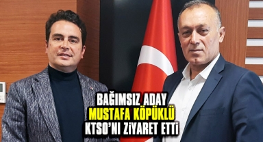 Mustafa Köpüklü Karaman Ticaret Odasını Ziyaret etti
