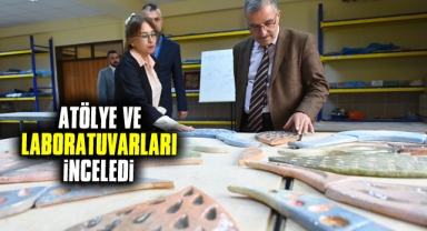 Rektör Gavgalı Akademik Birimleri inceledi