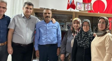 AK Parti’den şehit ailesine ziyaret