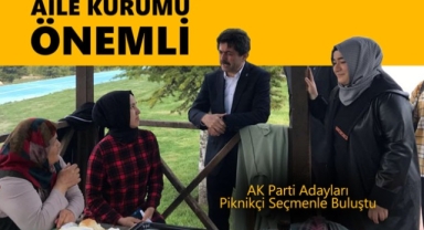 AK Partili Milletvekili Adayları Piknik Alanlarında Seçmenle Buluştu