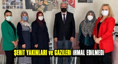 Çağlayan Şehit Yakınları ile Gazileri de Unutmadı