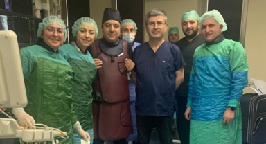 Lokal anestezi ile kalp kapağı deliği kapatıldı