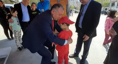 Mustafa Köpüklü 23 Nisan Programına katıldı