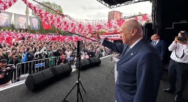 Devlet Bahçeli Karaman'da seçmenlere seslendi