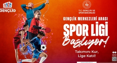 Gençlik Merkezi Spor Ligi başvuruları başladı