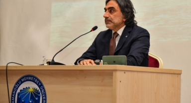 Halis Aydemir KMÜ'de konferans verdi