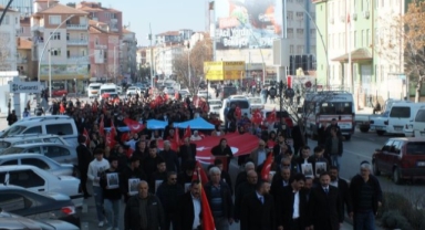 Karaman’da teröre lanet yürüyüşü