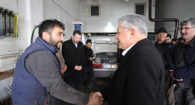 Sanayi Esnafı Sertçelik'i bağrına bastı