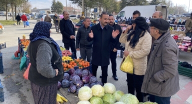 Soyfidan anlattı; vatandaşlar ve esnaf pür dikkat dinledi