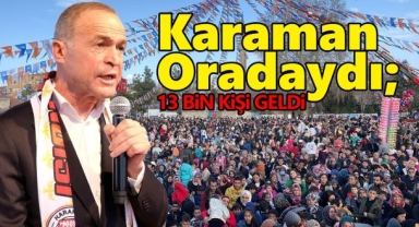 Mevlüt Akgün'ün Davetine 13 Bin Kişi Geldi