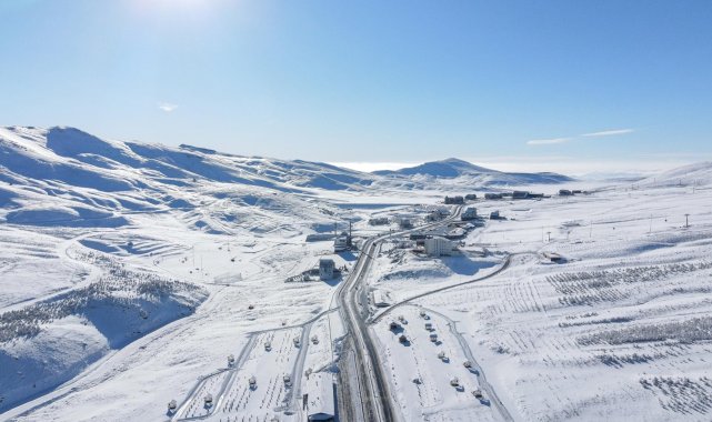 Erciyes Kayak Merkezi'nde yeni sezona hazırlık