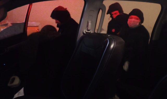 Kayseri kent merkezi, beyaz örtüyle kaplandı