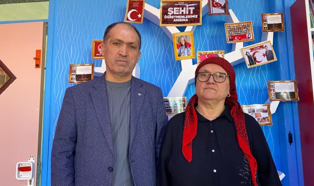 Şehit öğretmen Şenay Aybüke'ye meslektaşlarından vefa