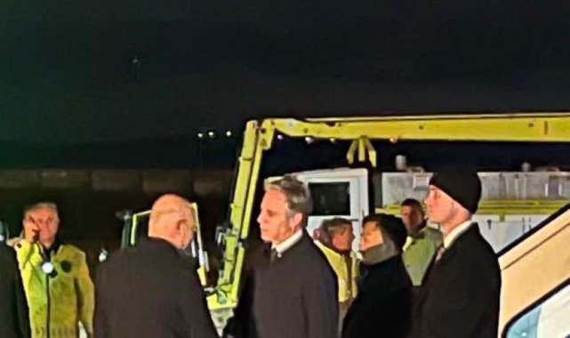 ABD Dışişleri Bakanı Blinken Ankara'ya geldi