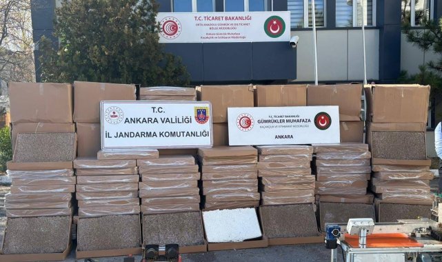 Ankara'da kaçakçılık operasyonu: 1 gözaltı