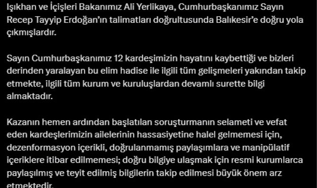 Balıkesir'de mühimmat fabrikasında patlama; 12 ölü, 5 yaralı