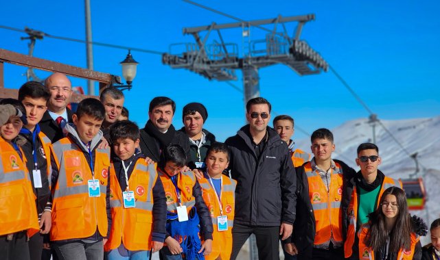 ÇEDES projesi öğrencilerine, Erciyes'te etkinlik