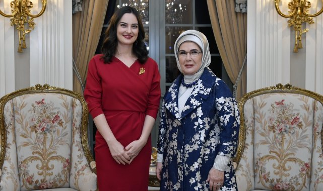Emine Erdoğan, Karadağ Devlet Başkanı'nın eşi Milatovic ile bir araya geldi