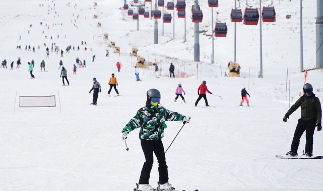 Erciyes'te, yılbaşı tatili rezervasyonları yüzde 80'i geçti