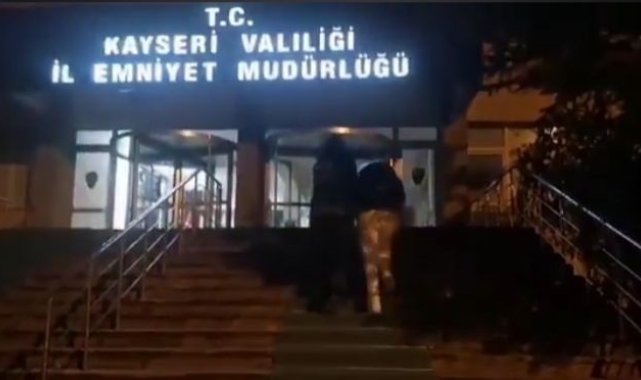 Kayseri'de uyuşturucu operasyonu: 3 gözaltı